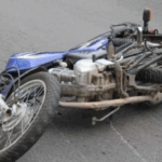 Accidente de agente de Digesett en Jarabacoa