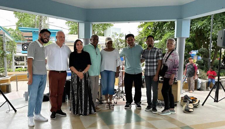 El jazz debutó con éxito en el Parque Duarte de Jarabacoa