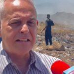 Alcalde de Jarabacoa implementa acciones por incendio en vertedero