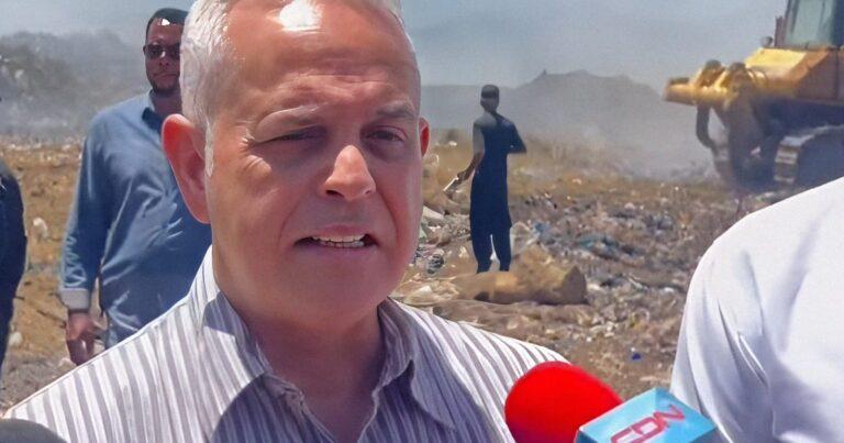 Alcalde de Jarabacoa implementa acciones por incendio en vertedero
