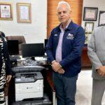 Poder Judicial dona equipos tecnológicos a Jarabacoa